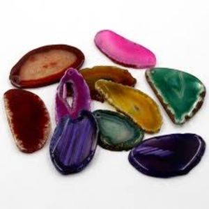 Geode Slices Lot of 10 Ready to Hang